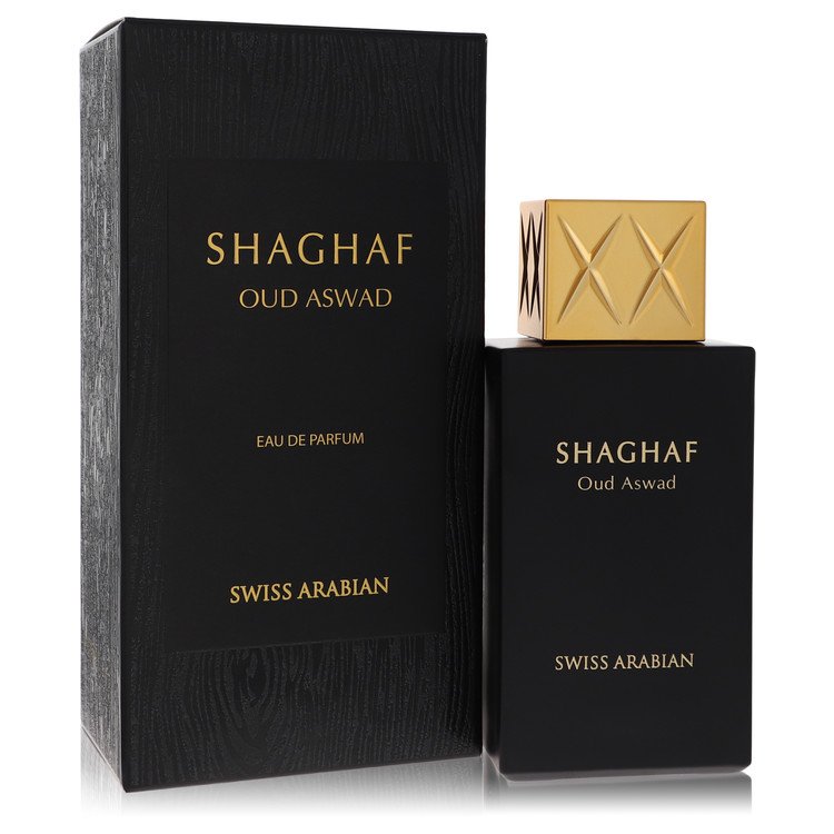 Shaghaf Oud Aswad by Swiss Arabian Eau De Parfum Spray 2.5 oz Shaghaf Oud Aswad by Swiss Arabian Eau De Parfum Spray 2.5 oz